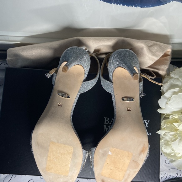BADGLEY MISCHIA size 9.5 silver sandal. New!! Special occasion. - Picture 6 of 12